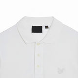 Lyle & Scott - Mens Tonal Eagle Polo Shirt - White 626 - Wildvine Clothing, Spalding, Lincolnshire