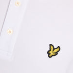 Lyle & Scott - Mens Fine Tipped Polo Shirt - White/Everglade - SP2402V Y162 - Wildvine Clothing, Spalding, Lincolnshire