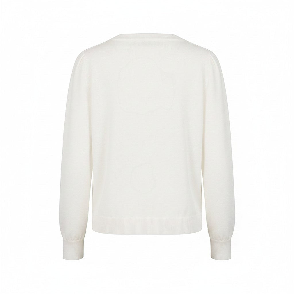 Alice Collins - Daphne Cardigan - White - Wildvine Clothing, Spalding, Lincolnshire
