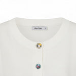 Alice Collins - Daphne Cardigan - White - Wildvine Clothing, Spalding, Lincolnshire