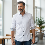 OLYMP - Mens Shirt - Luxor Modern Fit - Global Kent - White - 133824 00 - Wildvine Clothing, Spalding, Lincolnshire