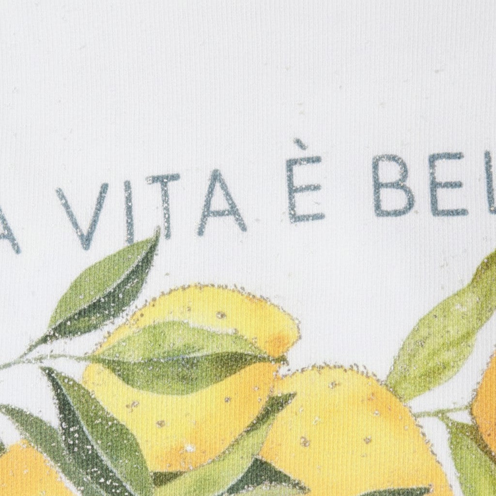 QED - Ladies - "Lemon" Embellished Print T-Shirt - Wildvine Clothing, Spalding, Lincolnshire