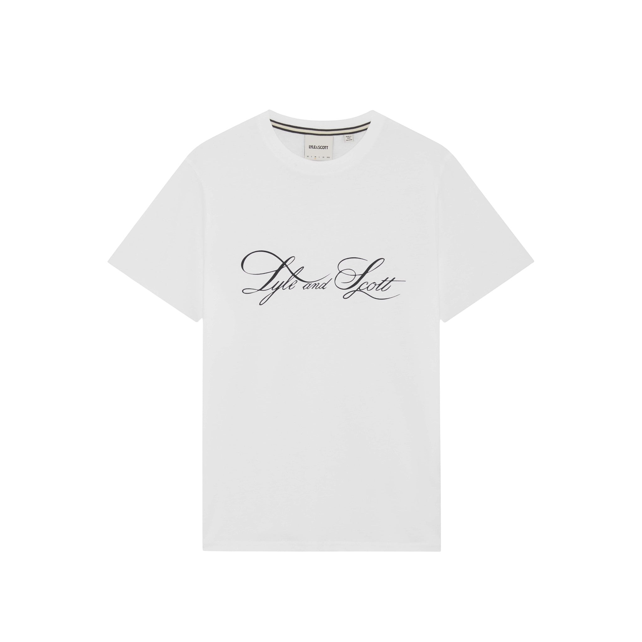 Lyle & Scott - Mens Superfine Graphic T-Shirt - White - TS2445V 626 - Wildvine Clothing, Spalding, Lincolnshire