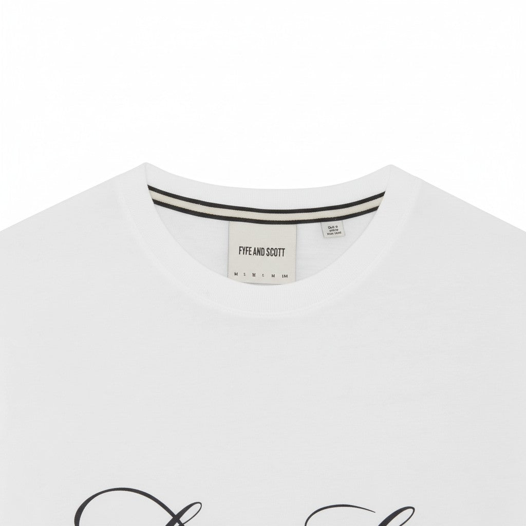 Lyle & Scott - Mens Superfine Graphic T-Shirt - White - TS2445V 626 - Wildvine Clothing, Spalding, Lincolnshire