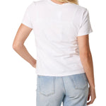 Wild Flower - Ladies - Marine Life Embellished T-Shirt - White - Wildvine Clothing, Spalding, Lincolnshire