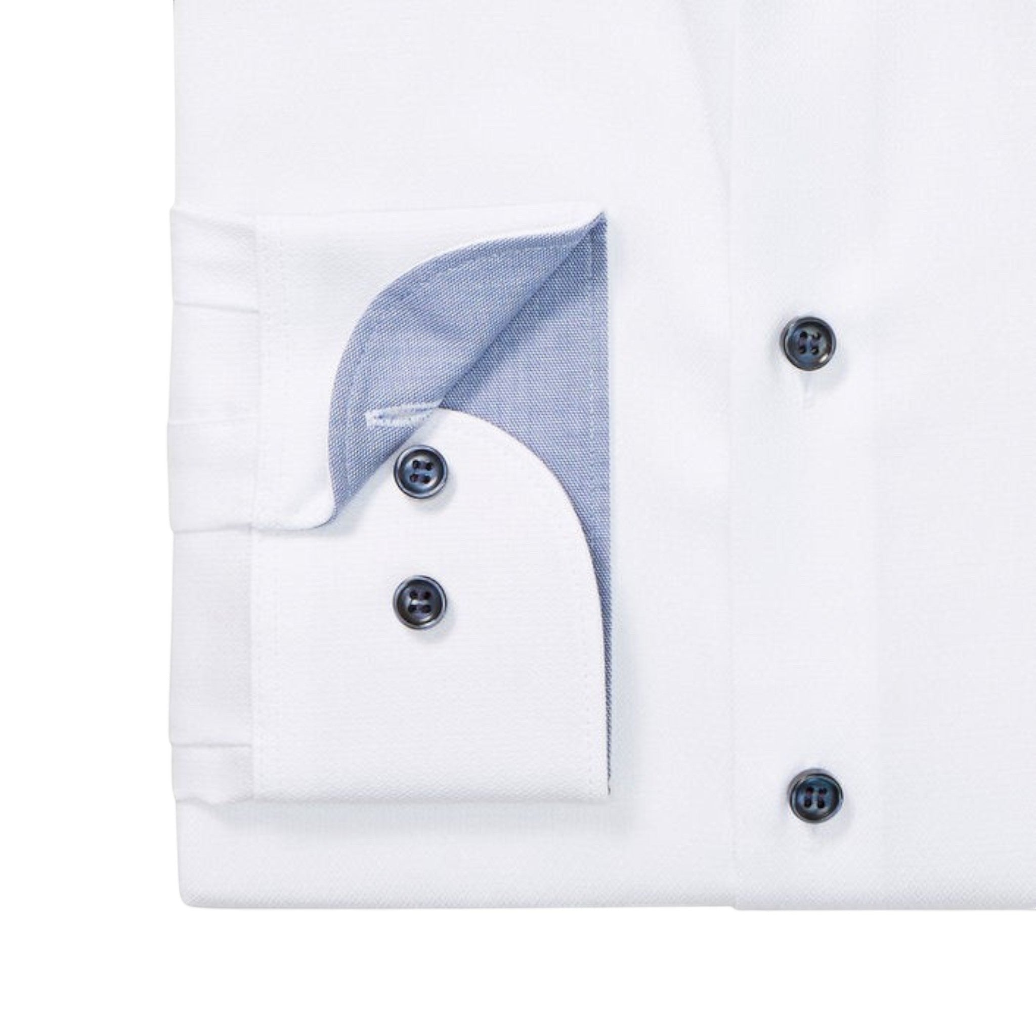 OLYMP - Mens Shirt - Level Five Body Fit -White - Wildvine Clothing, Spalding, Lincolnshire