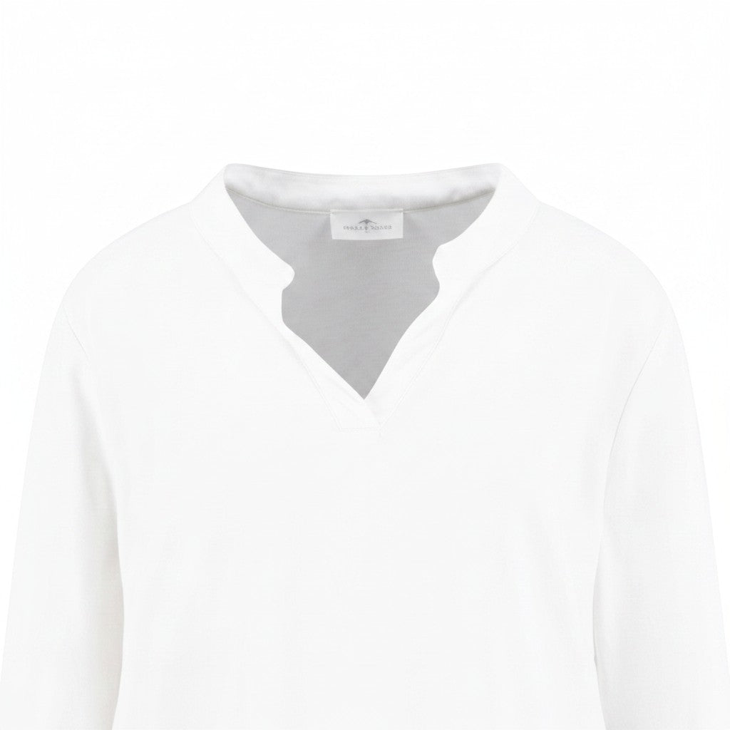 Fynch-Hatton - Ladies Blouse A Solid - White 111 - Wildvine Clothing, Spalding, Lincolnshire