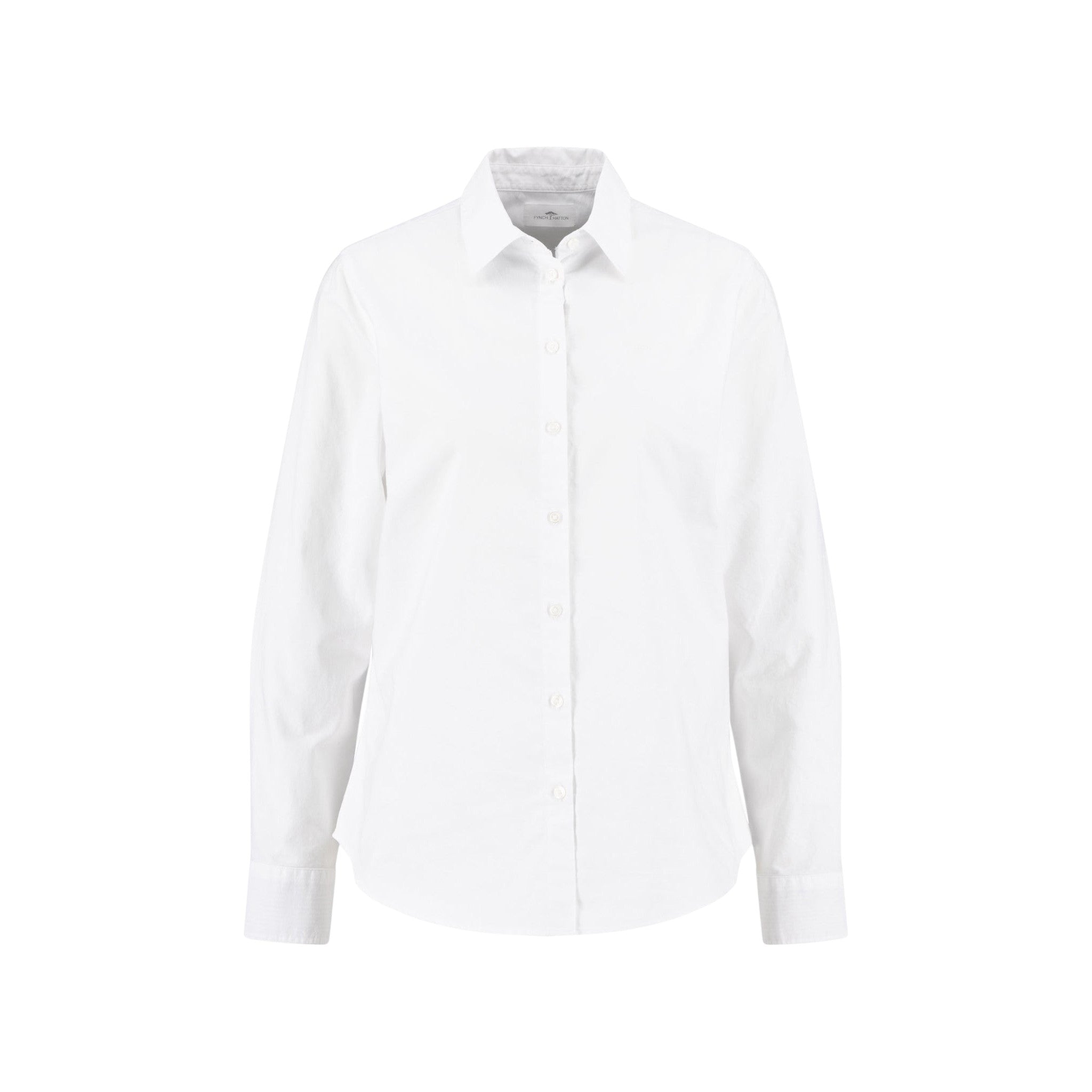 Fynch-Hatton - Ladies Blouse - CL Oxford - White 111 - Wildvine Clothing, Spalding, Lincolnshire