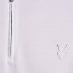 Lyle & Scott - Mens Superfine Pique Zip Polo Shirt - White 626 - Wildvine Clothing, Spalding, Lincolnshire
