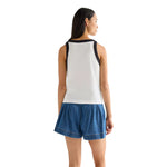 Wrangler Womens Top – Ringer Tank - Worn white - Wildvine Clothing, Spalding, Lincolnshire
