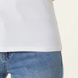 Ladies - Embellished Hot Air Balloon T-shirt - White - Wildvine Clothing, Spalding, Lincolnshire
