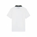 Lyle & Scott - Mens Tartan Collar Polo Shirt - 626 White - Wildvine Clothing, Spalding, Lincolnshire