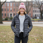 Lighthouse - Ladies Hannah Hat & Bobble - Wild Rose - Wildvine Clothing, Spalding, Lincolnshire