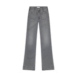 Wrangler Womens Jeans – Flare Frosted Fronts - Flare / Mid Rise - Charcoal - Wildvine Clothing, Spalding, Lincolnshire