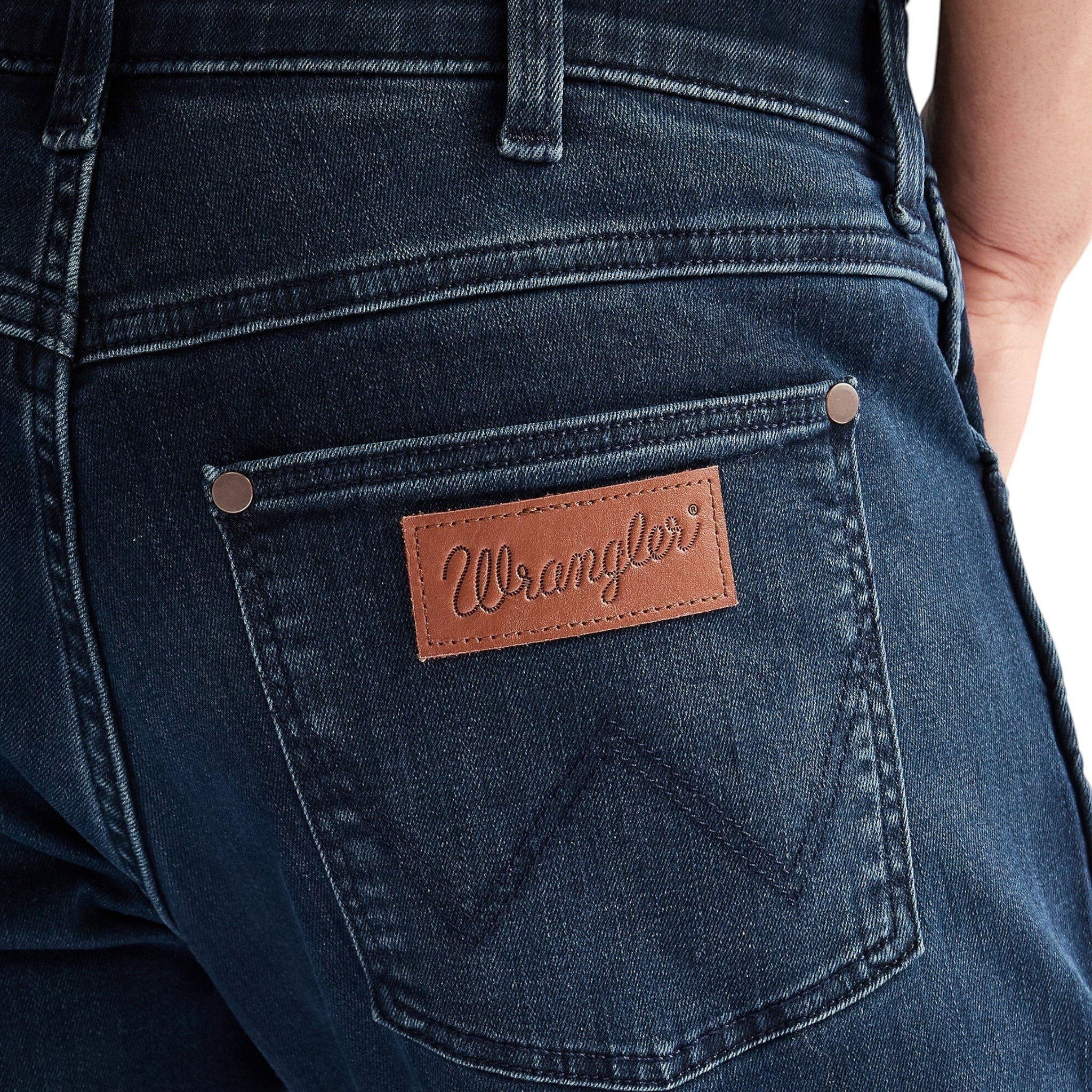 Wrangler Mens Jeans – Greensboro Wild Horse - Regular Fit / Straight Leg - Wildvine Clothing, Spalding, Lincolnshire