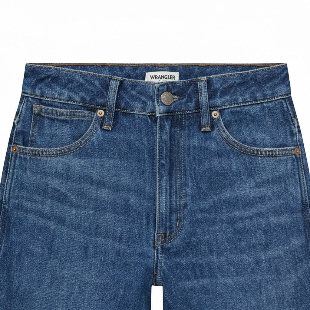 Wrangler Womens Jeans – Canyon Eclipse Deep - Loose fit / High Rise - Wildvine Clothing, Spalding, Lincolnshire