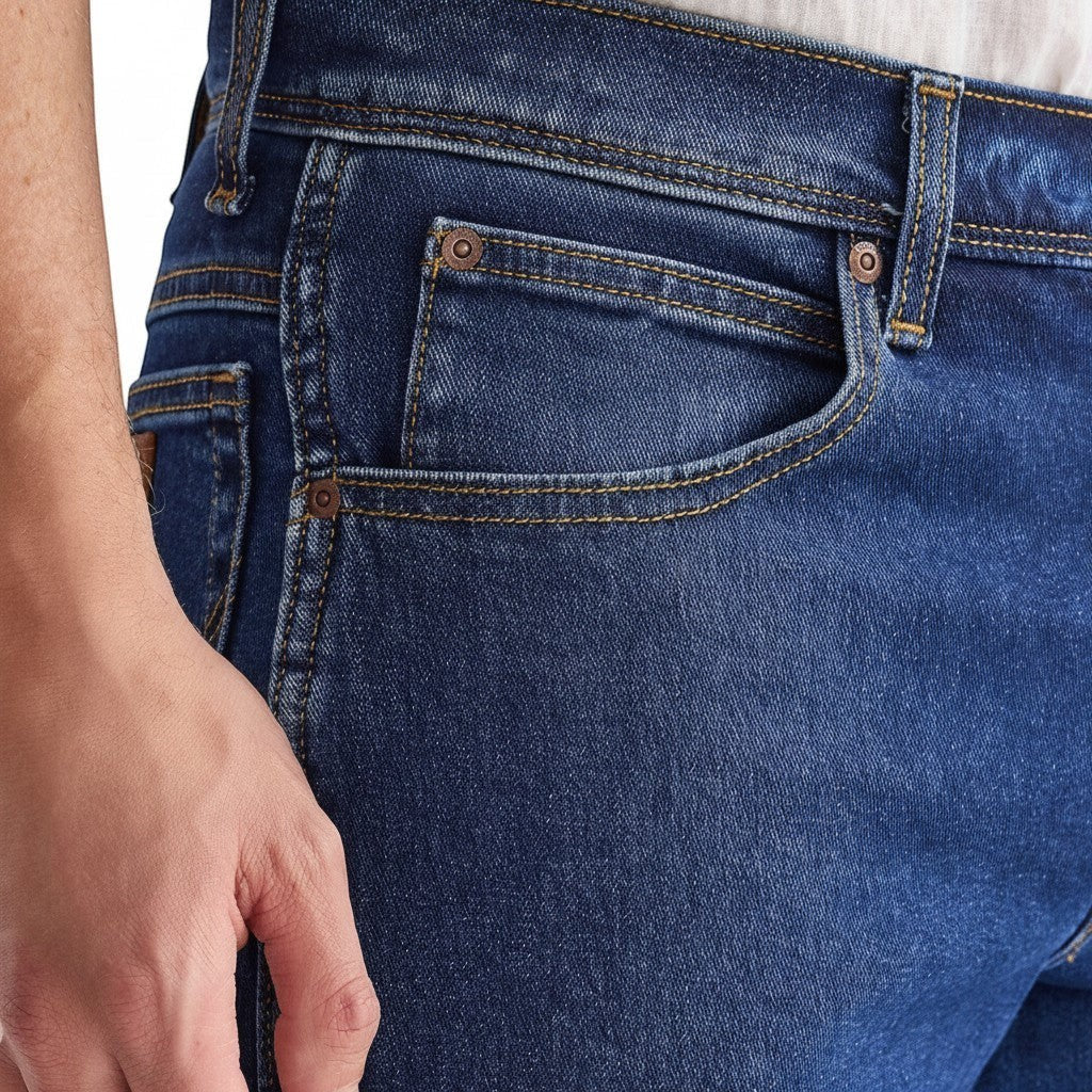 Wrangler Mens Jeans – Texas Darkstone- Regular Fit / Straight Leg - Wildvine Clothing, Spalding, Lincolnshire